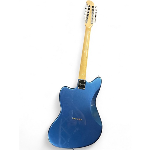 Used Squier Paranormal Jazzmaster XII Lake Placid Blue Solid Body Electric Guitar
