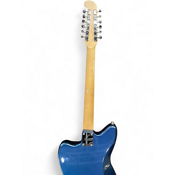Used Squier Paranormal Jazzmaster XII Lake Placid Blue Solid Body Electric Guitar