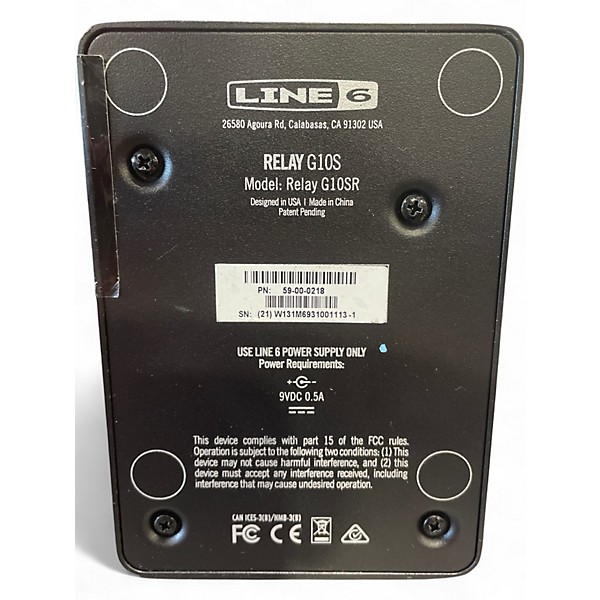 Used Line 6 g10s Instrument Wireless System