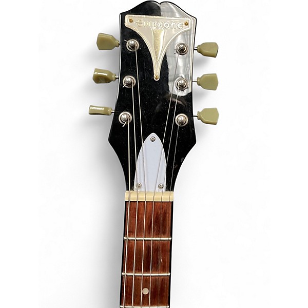 Used Epiphone pro-1 vs Vintage Sunburst Acoustic Guitar