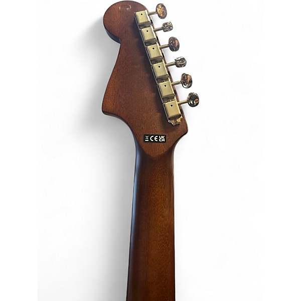 Used Fender Newporter Player Natural Acoustic Electric Guitar
