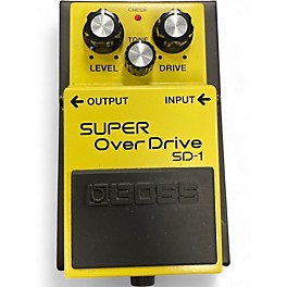 Used BOSS SD1 Super Overdrive Effect Pedal