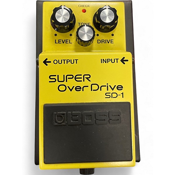 Used BOSS SD1 Super Overdrive Effect Pedal