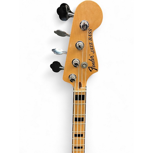 Used Fender Geddy Lee Signature Jazz Bass 3 Tone Sunburst Electric Bass Guitar
