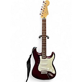 Used Fender standard stratocaster Cherry Solid Body Electric Guitar