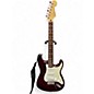 Used Fender standard stratocaster Cherry Solid Body Electric Guitar thumbnail
