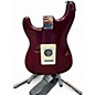 Used Fender standard stratocaster Cherry Solid Body Electric Guitar