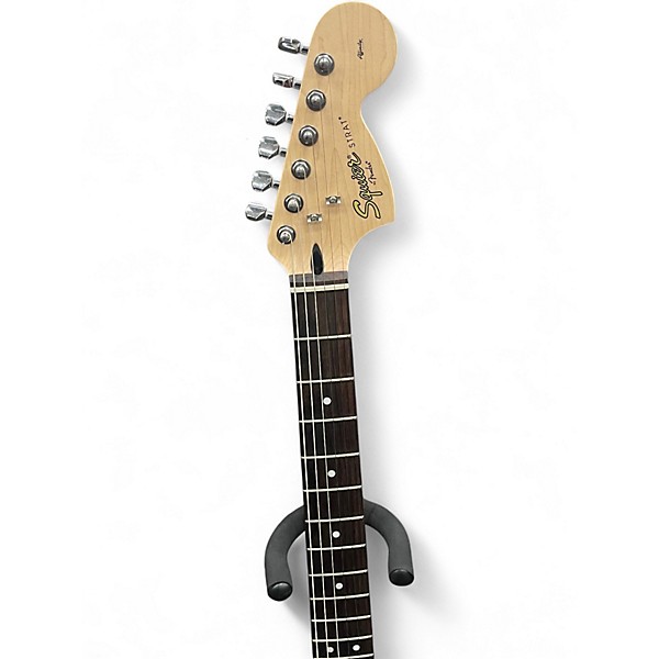 Used Squier AFFINITY STRATOCASTER HSS 3 Tone Sunburst Solid Body Electric Guitar