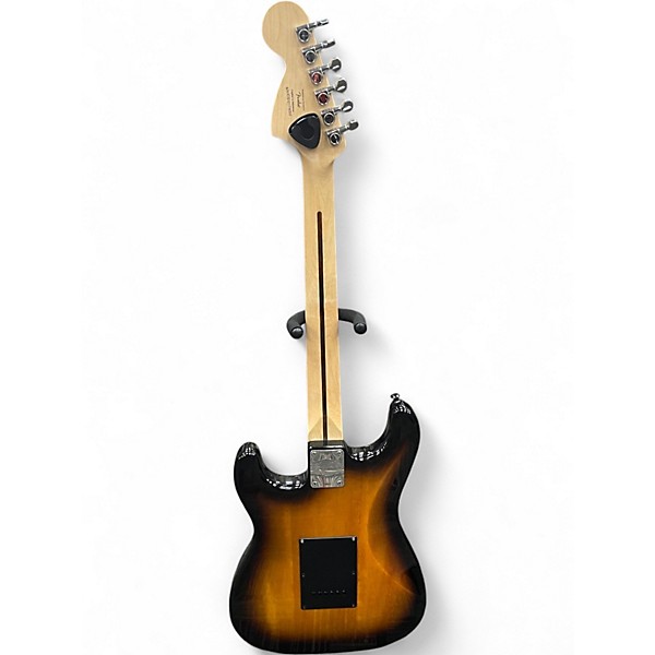 Used Squier AFFINITY STRATOCASTER HSS 3 Tone Sunburst Solid Body Electric Guitar