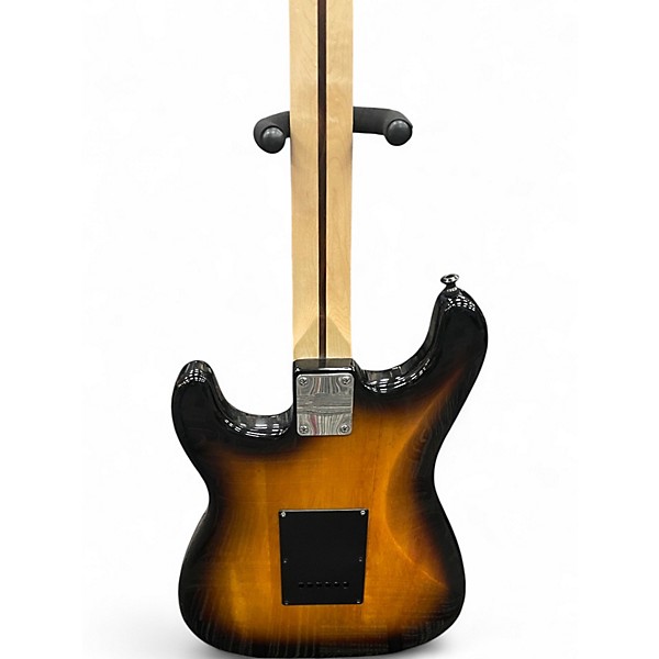 Used Squier AFFINITY STRATOCASTER HSS 3 Tone Sunburst Solid Body Electric Guitar