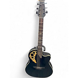 Used Ovation 1778tx elite black Acoustic Electric Guitar