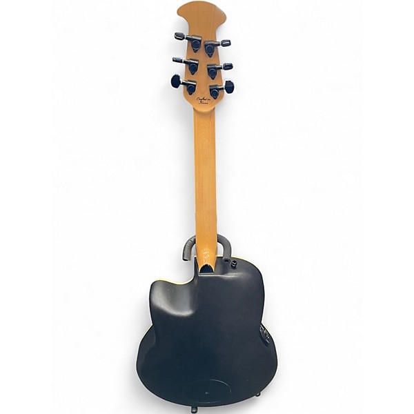 Used Ovation 1778tx elite black Acoustic Electric Guitar