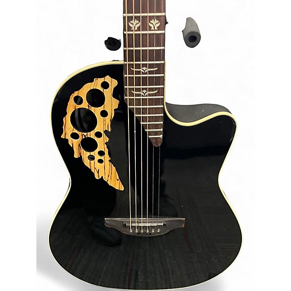 Used Ovation 1778tx elite black Acoustic Electric Guitar