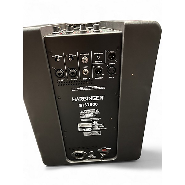 Used Harbinger mls1000 Powered Speaker