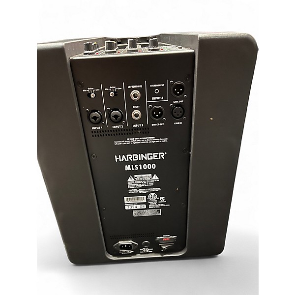Used Harbinger mls1000 Powered Speaker