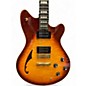 Used EVH SA-126 Special 2 Tone Sunburst Hollow Body Electric Guitar