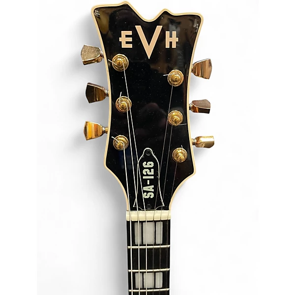 Used EVH SA-126 Special 2 Tone Sunburst Hollow Body Electric Guitar