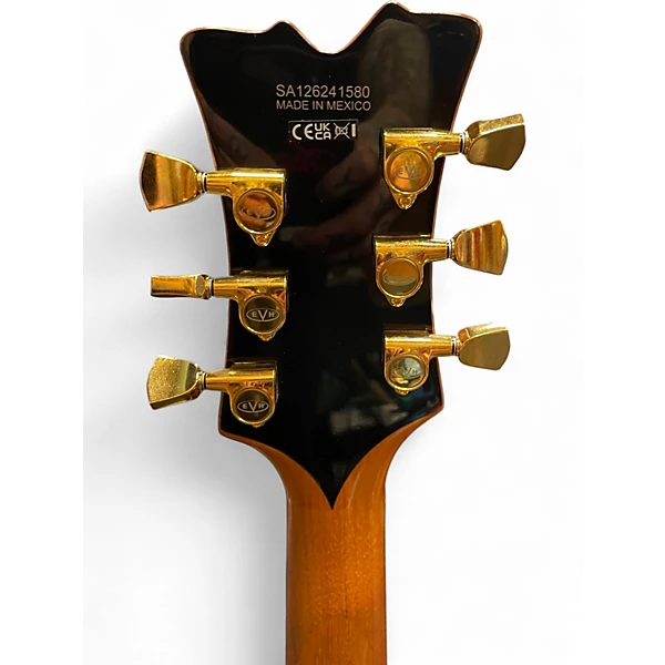 Used EVH SA-126 Special 2 Tone Sunburst Hollow Body Electric Guitar