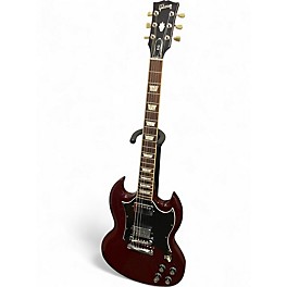 Used 1985 Gibson SG Standard Red Solid Body Electric Guitar