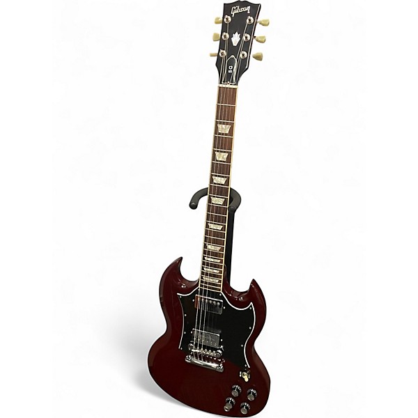 Used 1985 Gibson SG Standard Red Solid Body Electric Guitar
