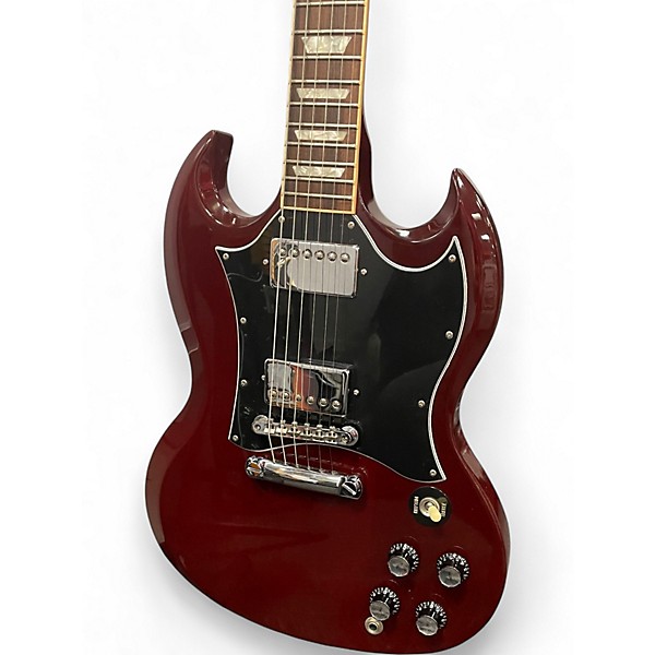 Used 1985 Gibson SG Standard Red Solid Body Electric Guitar