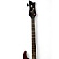 Used Dean Edge 4 String Red Electric Bass Guitar