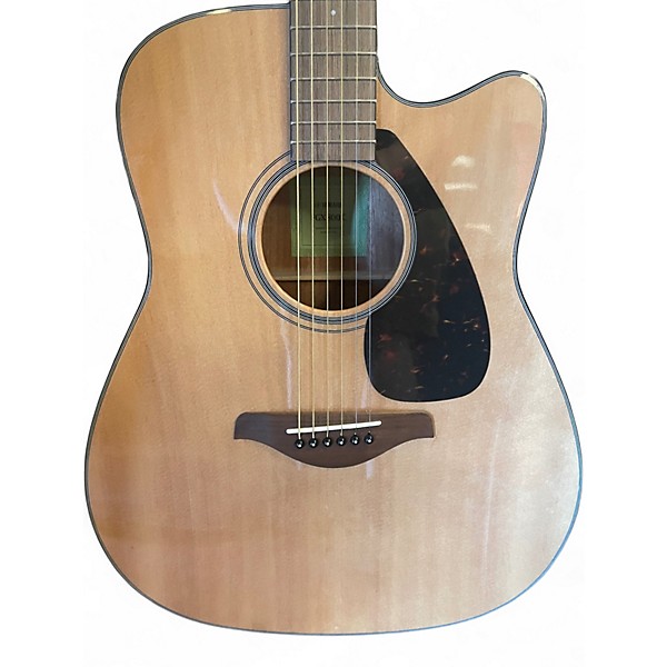 Used Yamaha FGX800C Natural Acoustic Electric Guitar