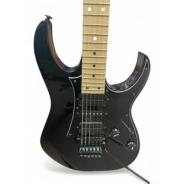 Used Ibanez RG550 Genesis Collection Black Solid Body Electric Guitar