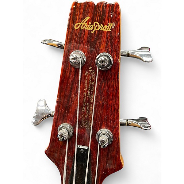 Vintage 1982 Aria SB700 AUBURN Electric Bass Guitar