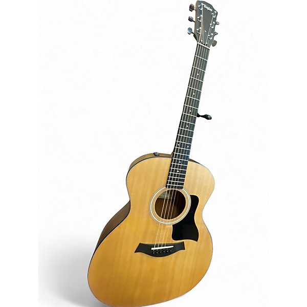 Used Taylor 114E Natural Acoustic Electric Guitar