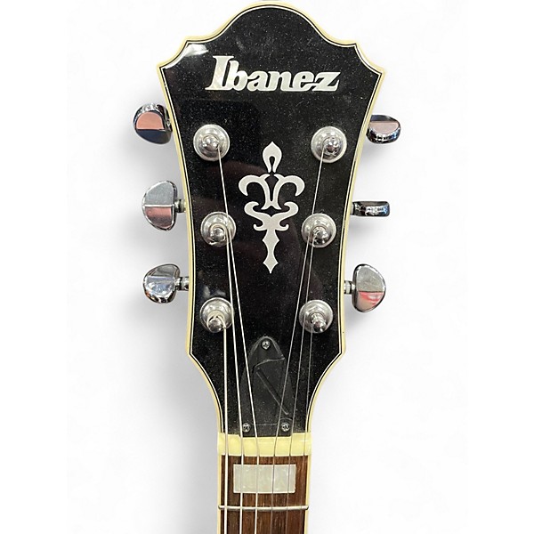 Used Ibanez AS73FM-GVG 5B-01 Trans Green Hollow Body Electric Guitar