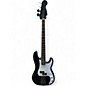 Used Squier P BASS WITH UPGRADES BLACK Electric Bass Guitar thumbnail