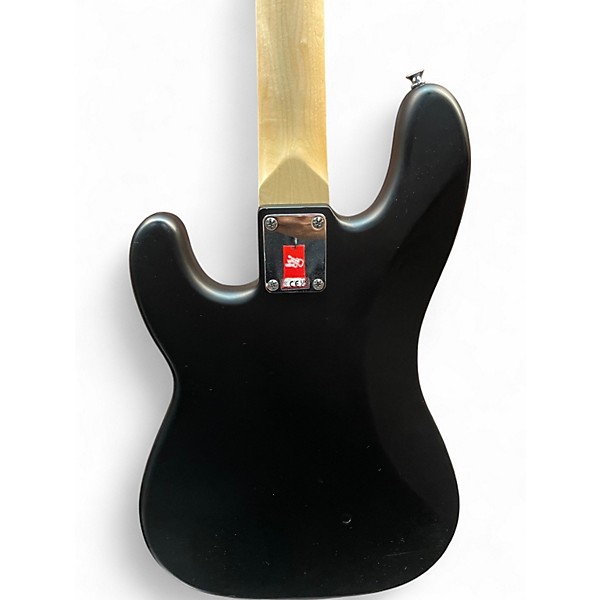 Used Squier P BASS WITH UPGRADES BLACK Electric Bass Guitar