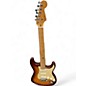 Used Fender American Deluxe Stratocaster 2 Tone Sunburst Solid Body Electric Guitar thumbnail