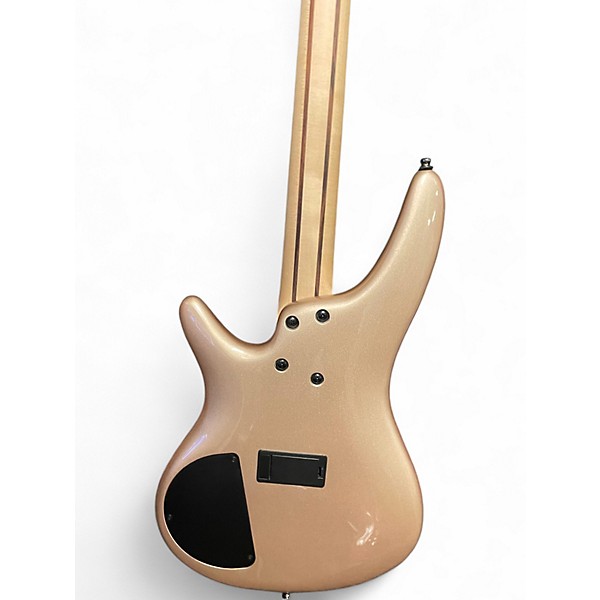 Used Ibanez SR300 Gold Electric Bass Guitar