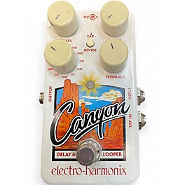 Used Electro-Harmonix Canyon Delay and Looper Effect Pedal
