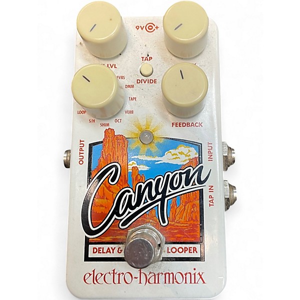 Used Electro-Harmonix Canyon Delay and Looper Effect Pedal