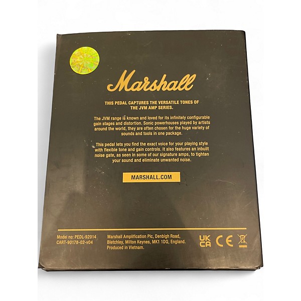 Used Marshall JVM Effect Pedal