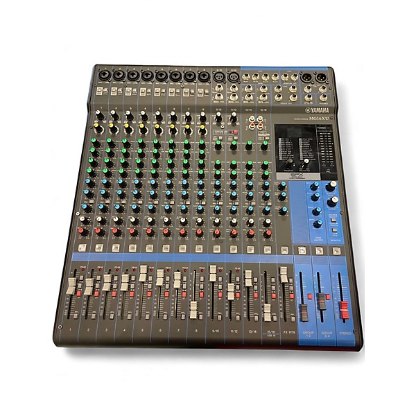 Used Yamaha MG16XU Unpowered Mixer