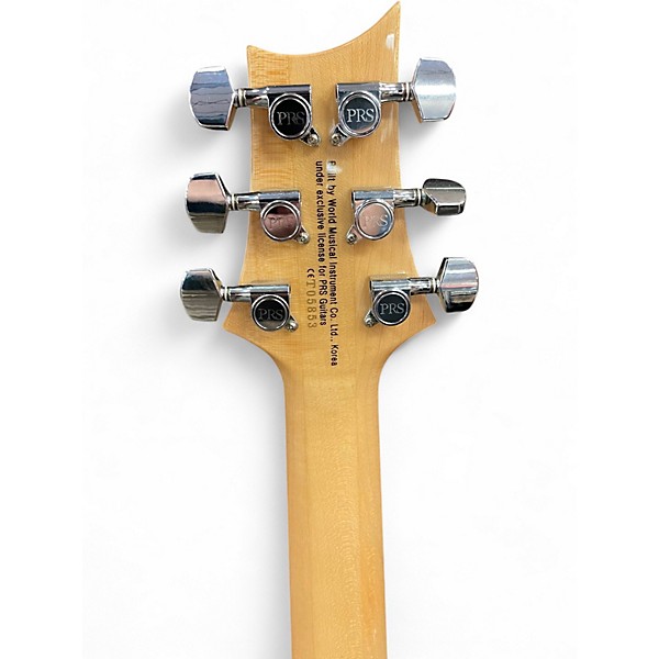 Used PRS SE Custom 24 Floyd Rose Natural Solid Body Electric Guitar
