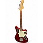Used Fender American Professional Jaguar Candy Apple Red Solid Body Electric Guitar thumbnail