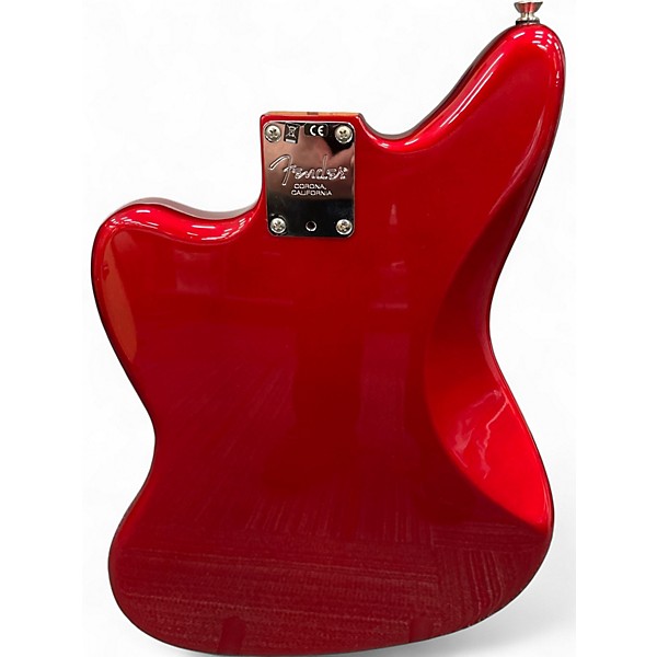 Used Fender American Professional Jaguar Candy Apple Red Solid Body Electric Guitar