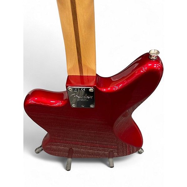 Used Fender American Professional Jaguar Candy Apple Red Solid Body Electric Guitar