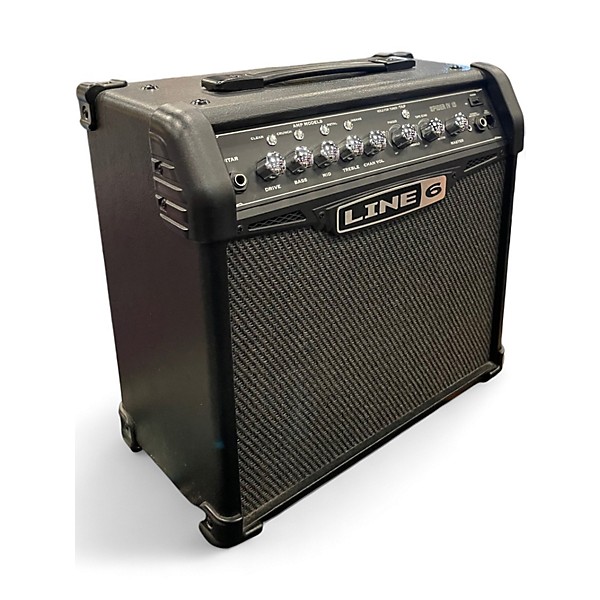 Used Line 6 Spider IV 15W 1X8 Guitar Combo Amp