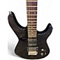 Used Lyon By Washburn LE2B Black Solid Body Electric Guitar