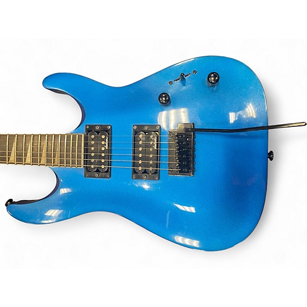 Used Jackson JS22 DKA Metallic Blue Solid Body Electric Guitar