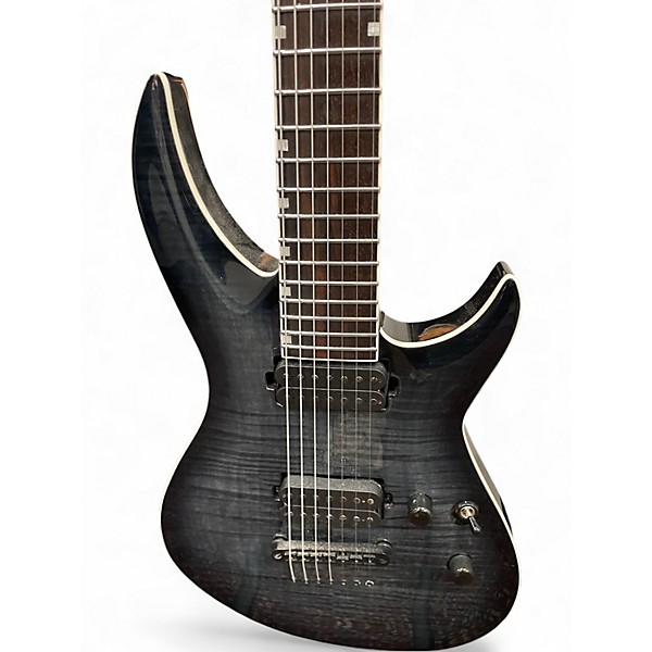 Used ESP LTD H3 1007B TRANS GREY Baritone Guitars