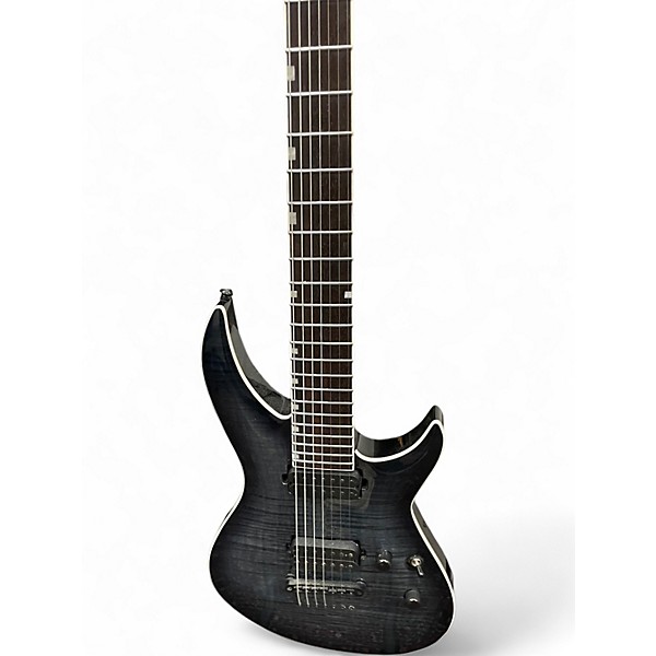 Used ESP LTD H3 1007B TRANS GREY Baritone Guitars