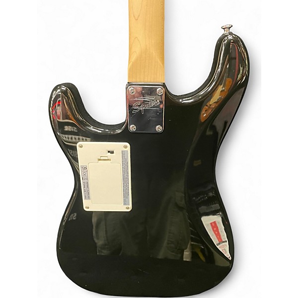 Used Squier Rockband 3 Stratocaster Black Solid Body Electric Guitar