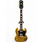 Used Gibson Traditional Pro SG Metallic Gold Solid Body Electric Guitar thumbnail